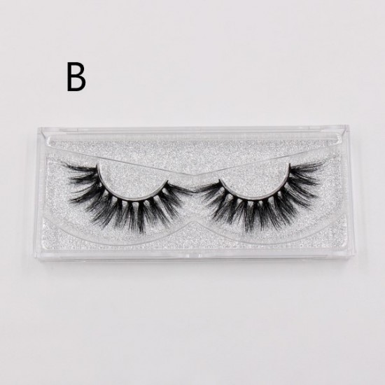 Thick Natural Long False Eyelashes 3D Mink Lashes 