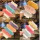 5 Pcs/Set  Women Girls Sweet Colors Soft Elastic Hair Bands