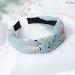 Lady Hair Hoop Top Knot Turban Hairbands