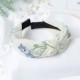 Lady Hair Hoop Top Knot Turban Hairbands