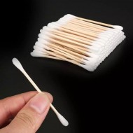 100Pcs/Bag Double Head Disposable Cotton Swab