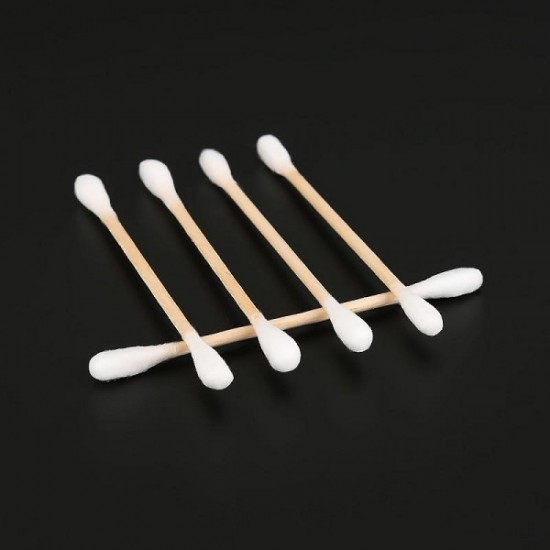 100Pcs/Bag Double Head Disposable Cotton Swab