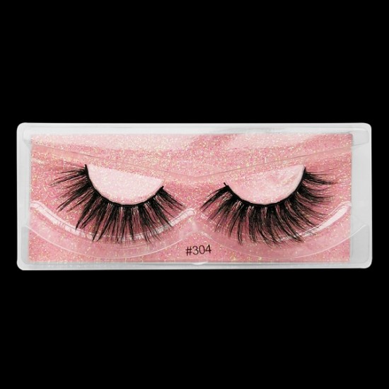 3D Mink Lashes Wholesale Natural False Eye Lashes Makeup Faux Mink Eyelashes