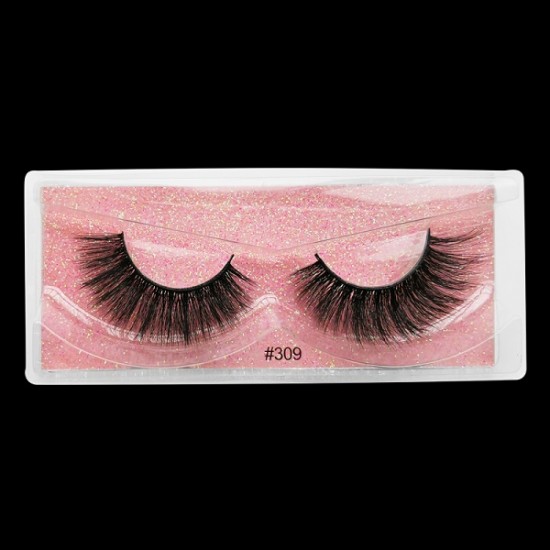 3D Mink Lashes Wholesale Natural False Eye Lashes Makeup Faux Mink Eyelashes