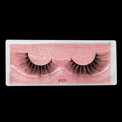 3D Mink Lashes Wholesale Natural False Eye Lashes Makeup Faux Mink Eyelashes