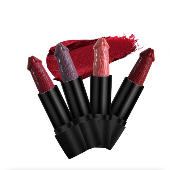 Lipstick Mushroom Lipstick Long Lasting Moisture Cosmetic Matte Lipstick Lips Red Lip Waterproof Makeup