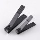 Nail Clipper Black Trimmer Portable Nail Cutters 