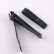 Nail Clipper Black Trimmer Portable Nail Cutters 