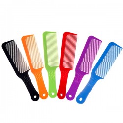 6 Style Hair Comb Carbon Antistatic 3D Hairdressing Clipper Comb 