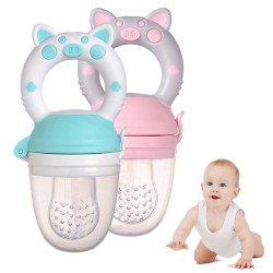 Silicone Fresh Food Nibbler Baby Feeder Nipple