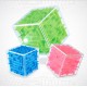 Intellect Magic Cube Box 3D Cube Puzzle 