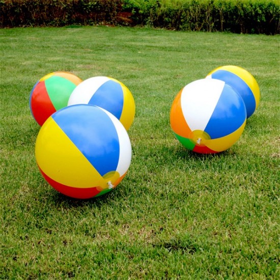 30cm Inflatable Sport Beach Play Ball 