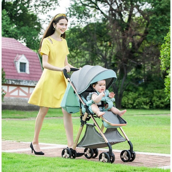 portable simple folding child baby stroller