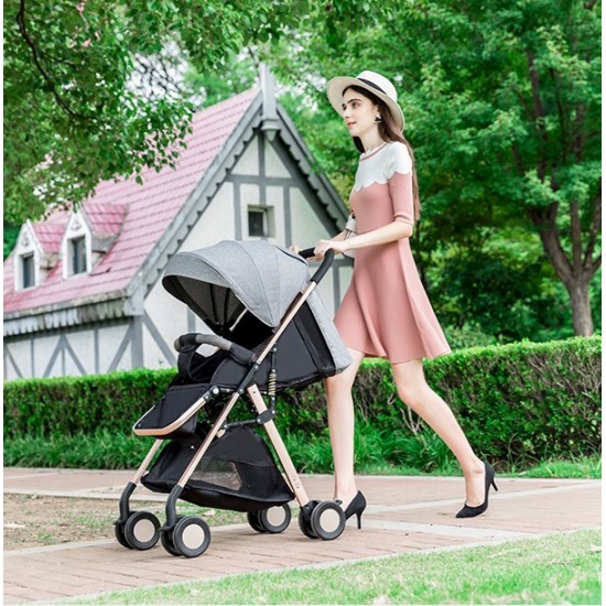 portable simple folding child baby stroller