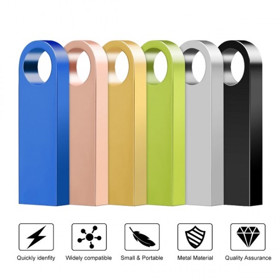 Metal waterproof usb flash drive 