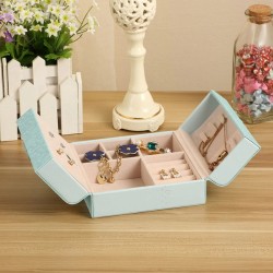 Travel Jewelry Box Butterfly Decoration Portable Travel Jewelry Case