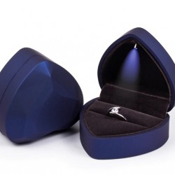 heart-shaped   Jewelry box with LED 