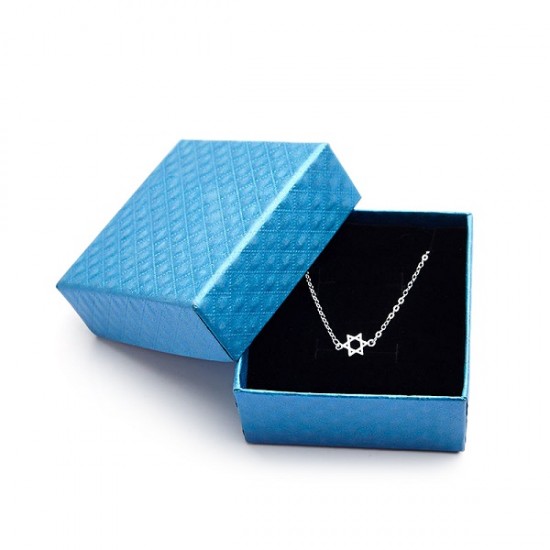  Fashion Jewelry Boxes Diamond Pattern Jewelry Presents Gifts Case 