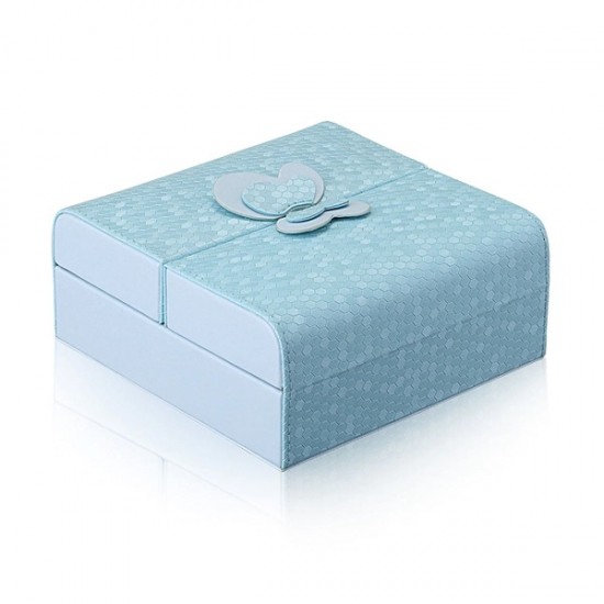 Travel Jewelry Box Butterfly Decoration Portable Travel Jewelry Case