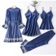 Women Pajamas Sets Silk Pajamas Set