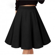 Cotton Skirt Womens Sexy Midi Skirt 