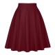 Cotton Skirt Womens Sexy Midi Skirt 