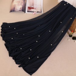 Plain Jersey with Beads Scarf