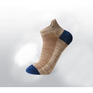 Cotton Sports Solid Color Wear-resistant Breathable Men's Socks 