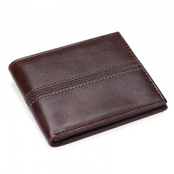 Budxapjw Luxury Design Solid Leather Wallets  Short Wallet