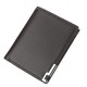 Mens Cute Short Leather Wallet Credit Card Holder Wallet Zipper Coin Purse with ID Window