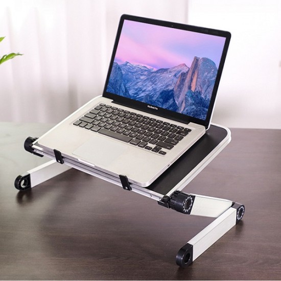 Aluminum Alloy Portable Foldable Adjustable Laptop Desk