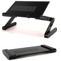 Aluminum Alloy Portable Foldable Adjustable Laptop Desk