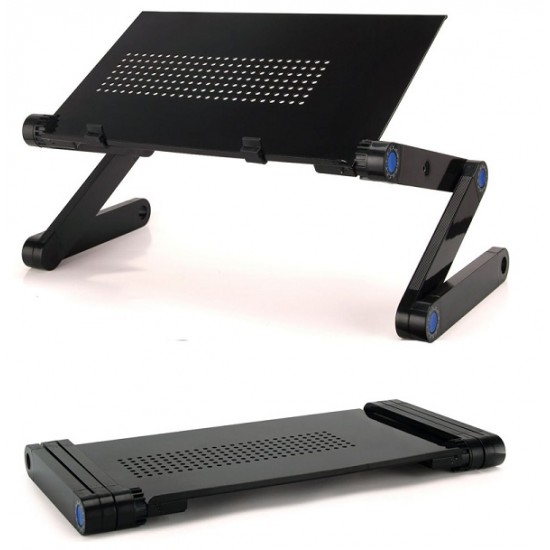 Aluminum Alloy Portable Foldable Adjustable Laptop Desk