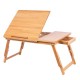 Natural Bamboo Foldable Laptop Desk