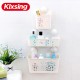 Super suction plastic bathroom sponge shampoo holder, Strong suction cup bathroom storage rack tooth brush holder 