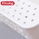 Super suction plastic bathroom sponge shampoo holder, Strong suction cup bathroom storage rack tooth brush holder 