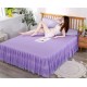 JOZISDE Queen King Size Bed Sheet Pink Lace Bed Sheet