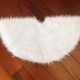 White Christmas Tree Skirts Fur Carpet Merry Christmas Tree Skirts 