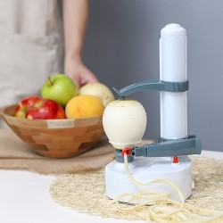 Electric fruit peelers Electric Spiral Apple Peeler 