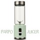 Small Portable Electric juicers  380Ml Glass Smoothie Blender Juicer