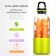 500ML Mini Portable Electric Fruit Juicer USB Rechargeable Fruit Juicer 