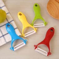 Creative Ceramic Fruit  Peeler kitchen paring knife multi-function kitchen peeler