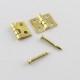 20Pcs Mini Metal Hinges for DIY