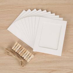 30 pcs Paper Photo Frame Set