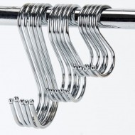 5Pcs Metal S-Shaped Hooks  for mutipurpose