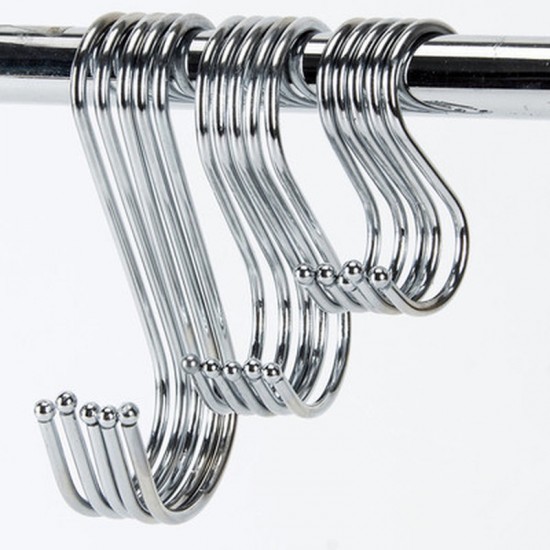 5Pcs Metal S-Shaped Hooks  for mutipurpose