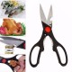 Stainless Steel Kitchen Scissors Multipurpose Purpose Shears Tool 