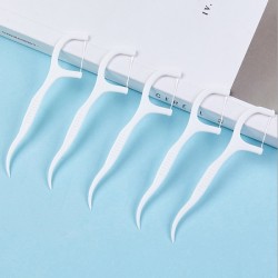 100pcs/lot Dental Flosser Oral Hygiene Dental Sticks 