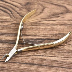 1PC Stainless Steel Gold Nail Scissors