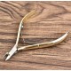 1PC Stainless Steel Gold Nail Scissors